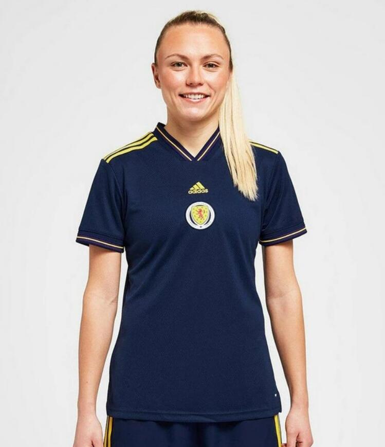 2022 Scotland Women Home Kit Soccer Jersey